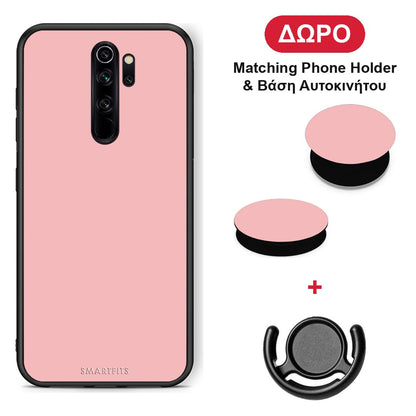 Color Nude - Xiaomi Redmi Note 8 Pro θήκη + Δώρο Phone Holder & Βάση Αυτοκινήτου