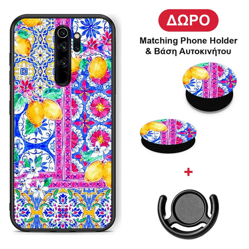 Retro Spring - Xiaomi Redmi Note 8 Pro θήκη + Δώρο Phone Holder & Βάση Αυτοκινήτου