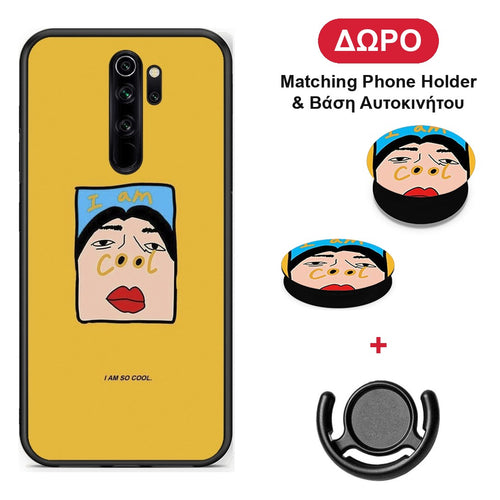 So Cool - Xiaomi Redmi Note 8 Pro θήκη + Δώρο Phone Holder & Βάση Αυτοκινήτου