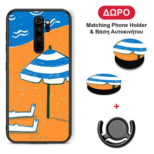 Summering - Xiaomi Redmi Note 8 Pro θήκη + Δώρο Phone Holder & Βάση Αυτοκινήτου