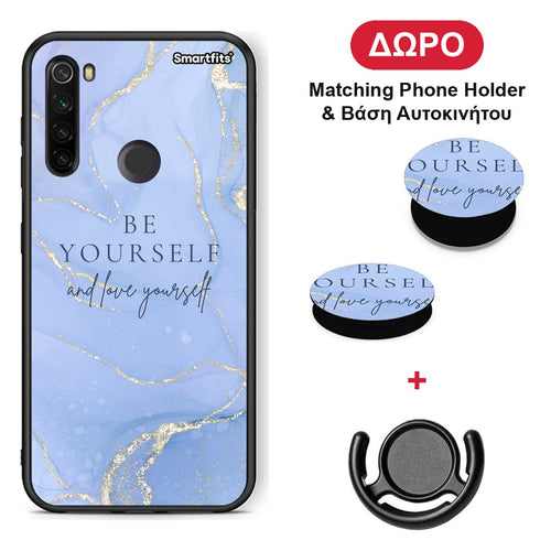 Be Yourself - Xiaomi Redmi Note 8T θήκη + Δώρο Phone Holder & Βάση Αυτοκινήτου