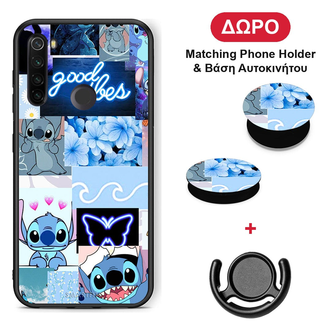 Collage Good Vibes - Xiaomi Redmi Note 8T θήκη + Δώρο Phone Holder & Βάση Αυτοκινήτου