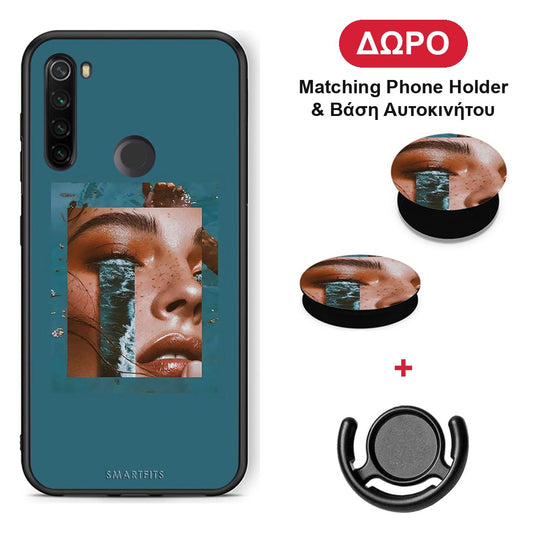 Cry An Ocean - Xiaomi Redmi Note 8T θήκη + Δώρο Phone Holder & Βάση Αυτοκινήτου