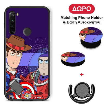 Infinity Story - Xiaomi Redmi Note 8T θήκη + Δώρο Phone Holder & Βάση Αυτοκινήτου