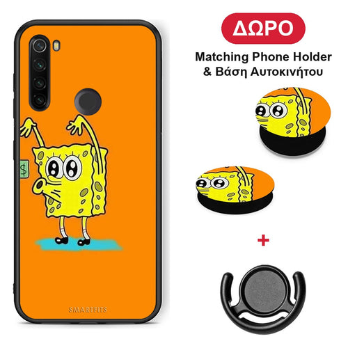 No Money 2 - Xiaomi Redmi Note 8T θήκη + Δώρο Phone Holder & Βάση Αυτοκινήτου