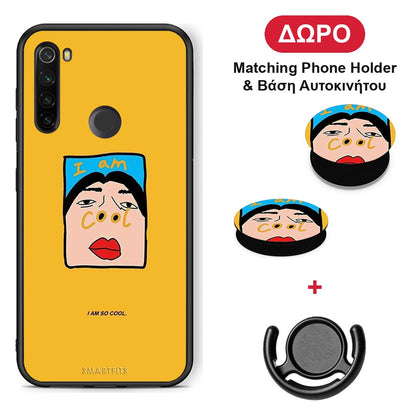 So Cool - Xiaomi Redmi Note 8T θήκη + Δώρο Phone Holder & Βάση Αυτοκινήτου