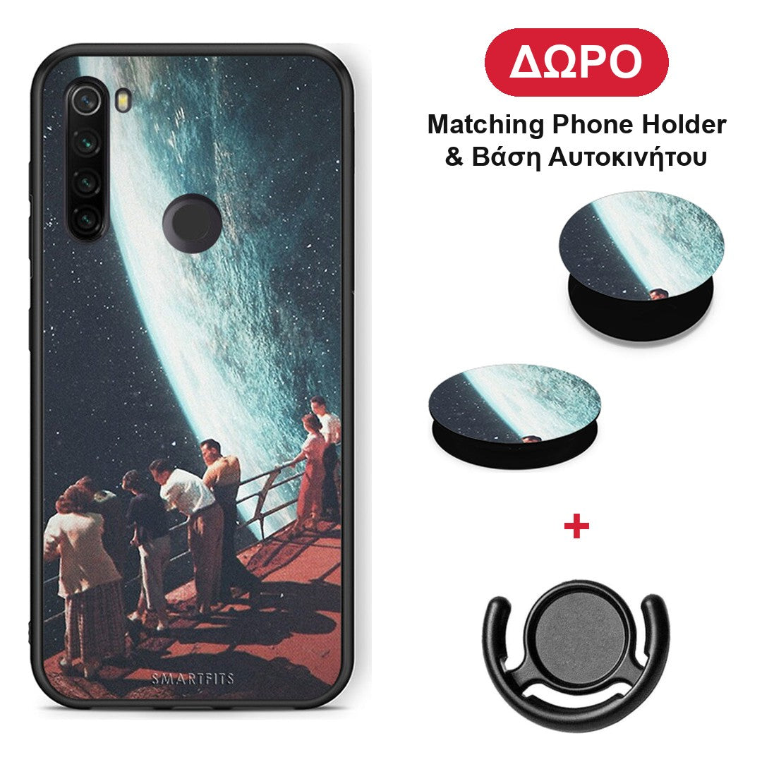 Surreal View - Xiaomi Redmi Note 8T θήκη + Δώρο Phone Holder & Βάση Αυτοκινήτου