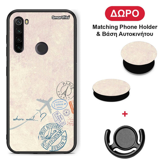 Where Next - Xiaomi Redmi Note 8T θήκη + Δώρο Phone Holder & Βάση Αυτοκινήτου