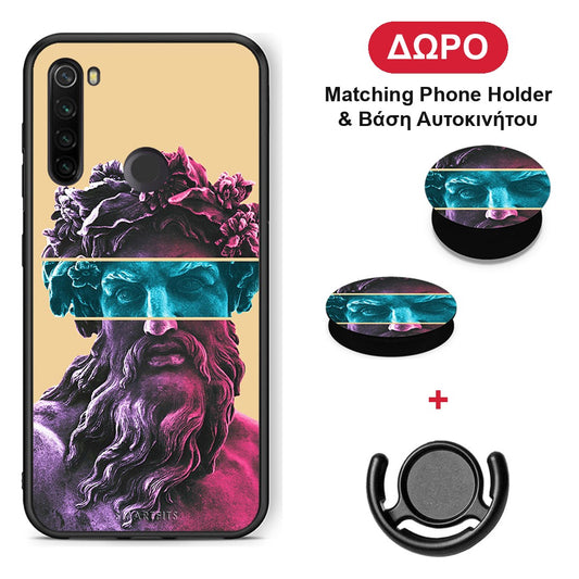 Zeus Art - Xiaomi Redmi Note 8T θήκη + Δώρο Phone Holder & Βάση Αυτοκινήτου