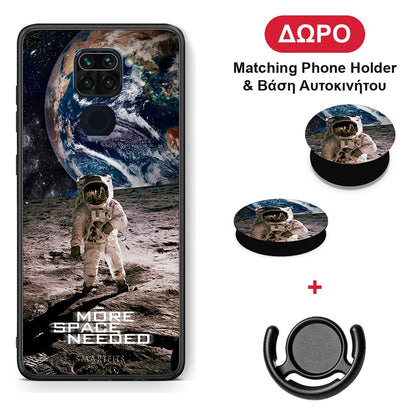 More Space - Xiaomi Redmi Note 9 θήκη + Δώρο Phone Holder & Βάση Αυτοκινήτου