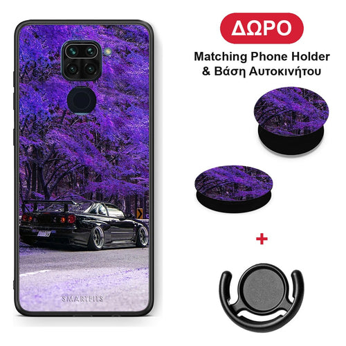 Super Car - Xiaomi Redmi Note 9 θήκη + Δώρο Phone Holder & Βάση Αυτοκινήτου