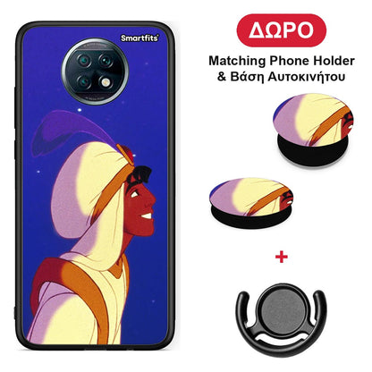 Alladin And Jasmine Love 1 - Xiaomi Redmi Note 9T θήκη + Δώρο Phone Holder & Βάση Αυτοκινήτου