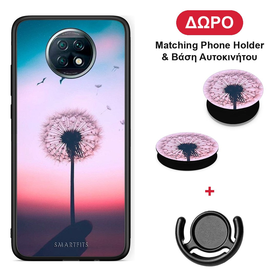 Boho Wish - Xiaomi Redmi Note 9T θήκη + Δώρο Phone Holder & Βάση Αυτοκινήτου