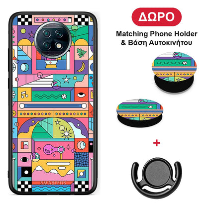 Bubbles Soap - Xiaomi Redmi Note 9T θήκη + Δώρο Phone Holder & Βάση Αυτοκινήτου