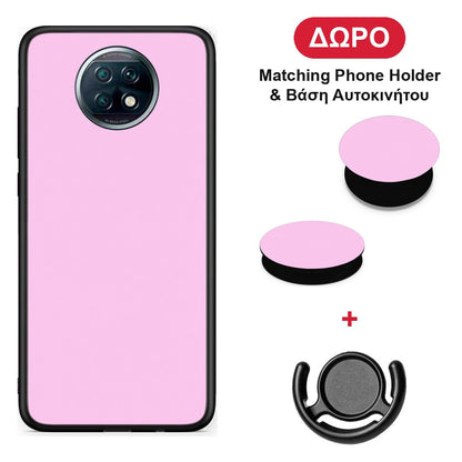 Cotton Candy Pink - Xiaomi Redmi Note 9T θήκη + Δώρο Phone Holder & Βάση Αυτοκινήτου