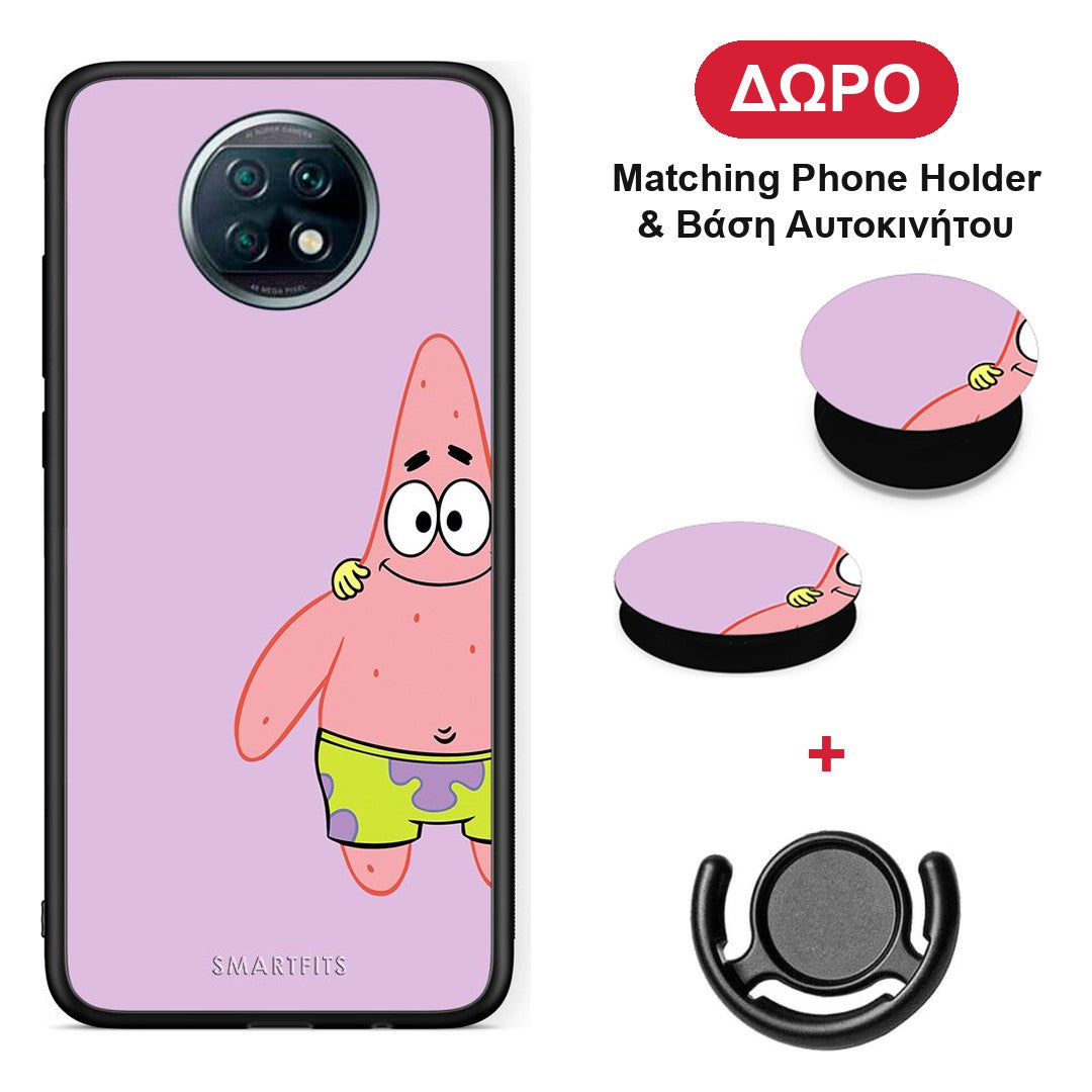 Friends Patrick - Xiaomi Redmi Note 9T θήκη + Δώρο Phone Holder & Βάση Αυτοκινήτου