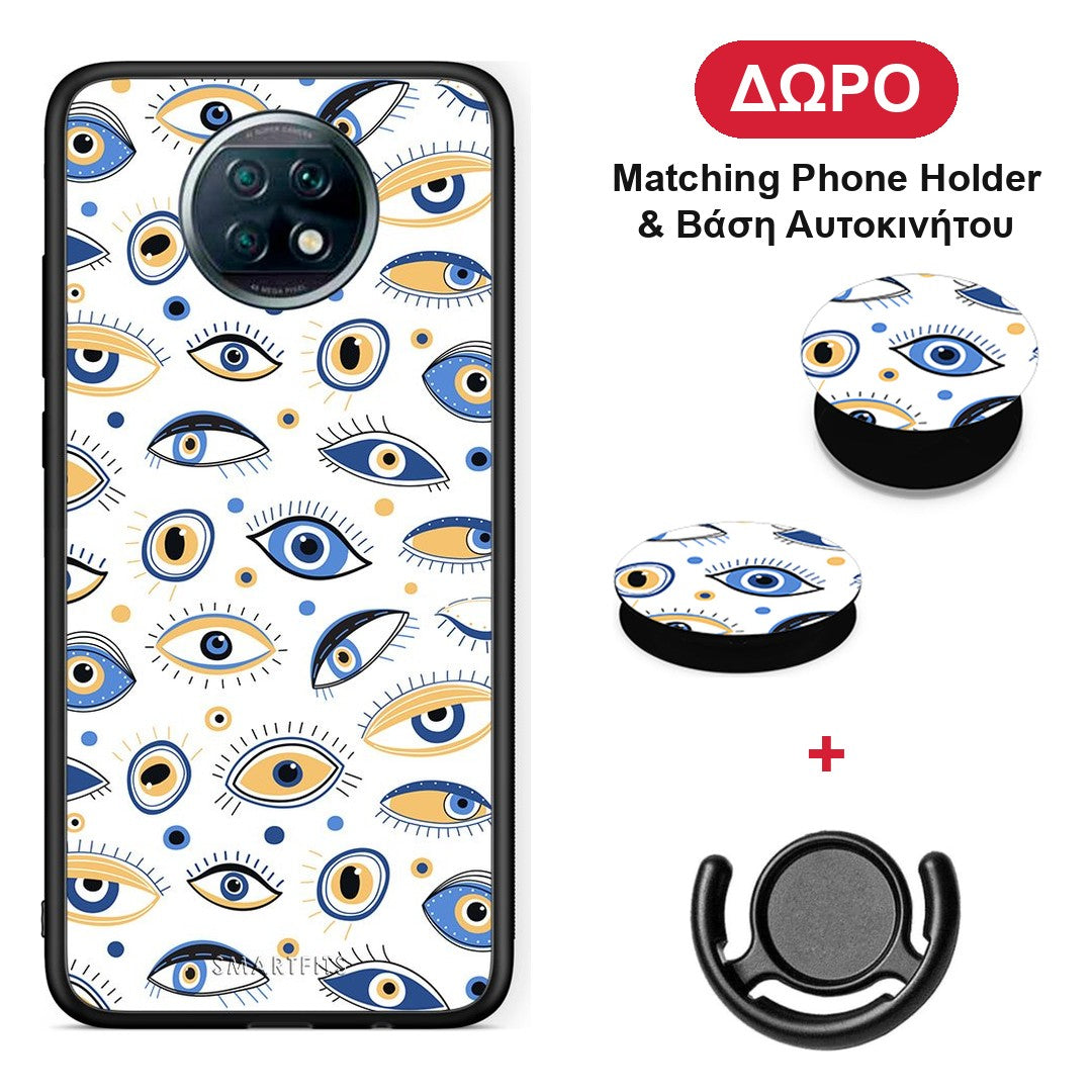 Ftou Ftou - Xiaomi Redmi Note 9T θήκη + Δώρο Phone Holder & Βάση Αυτοκινήτου