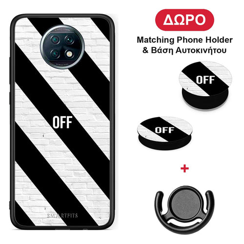 Get Off - Xiaomi Redmi Note 9T θήκη + Δώρο Phone Holder & Βάση Αυτοκινήτου
