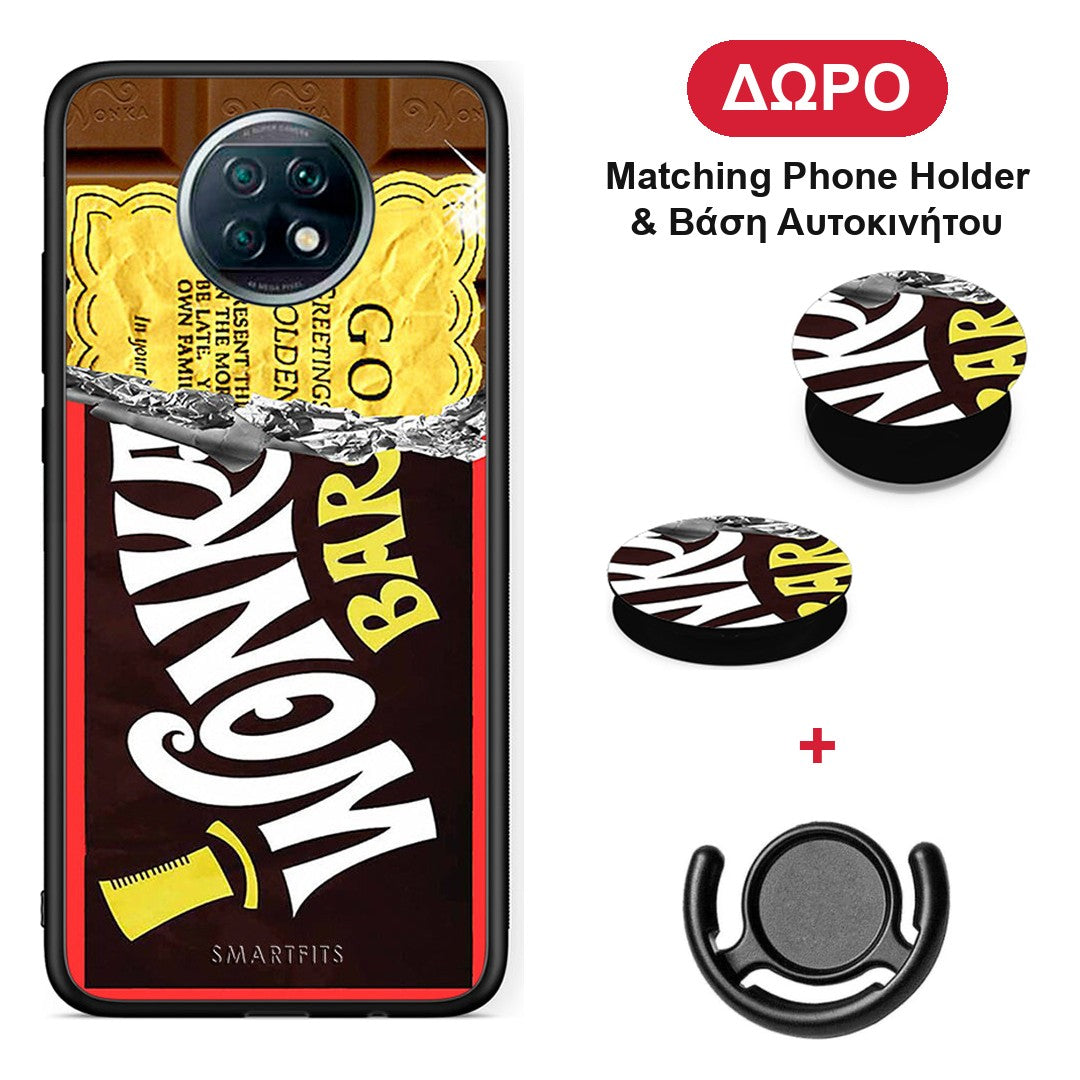 Golden Ticket - Xiaomi Redmi Note 9T θήκη + Δώρο Phone Holder & Βάση Αυτοκινήτου