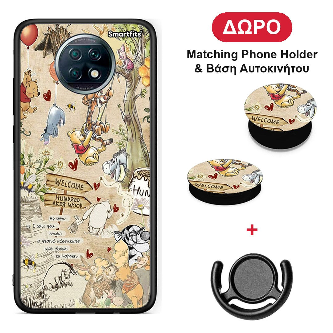 Happy Friends - Xiaomi Redmi Note 9T θήκη + Δώρο Phone Holder & Βάση Αυτοκινήτου