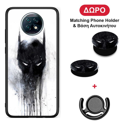 Hero Paint Bat - Xiaomi Redmi Note 9T θήκη + Δώρο Phone Holder & Βάση Αυτοκινήτου