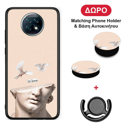 In Love - Xiaomi Redmi Note 9T θήκη + Δώρο Phone Holder & Βάση Αυτοκινήτου