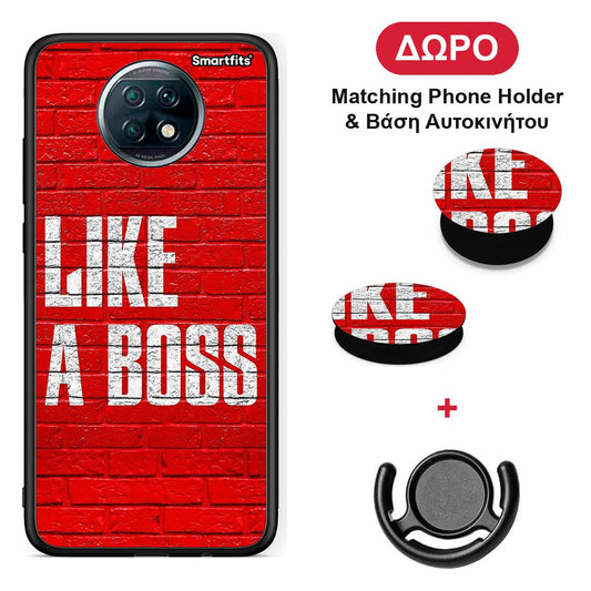 Like A Boss - Xiaomi Redmi Note 9T θήκη + Δώρο Phone Holder & Βάση Αυτοκινήτου
