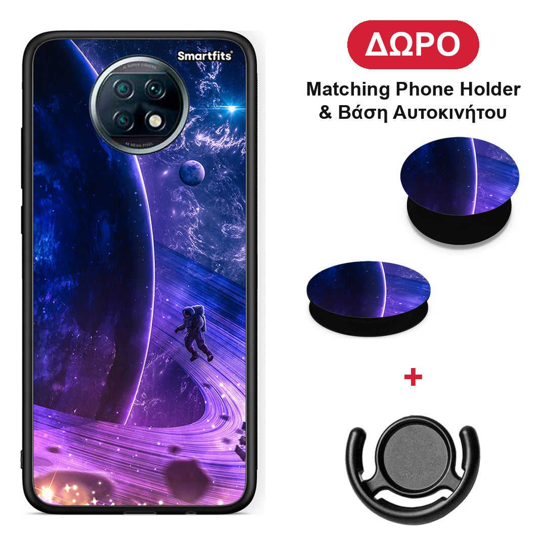 Lost Astronaut - Xiaomi Redmi Note 9T θήκη + Δώρο Phone Holder & Βάση Αυτοκινήτου