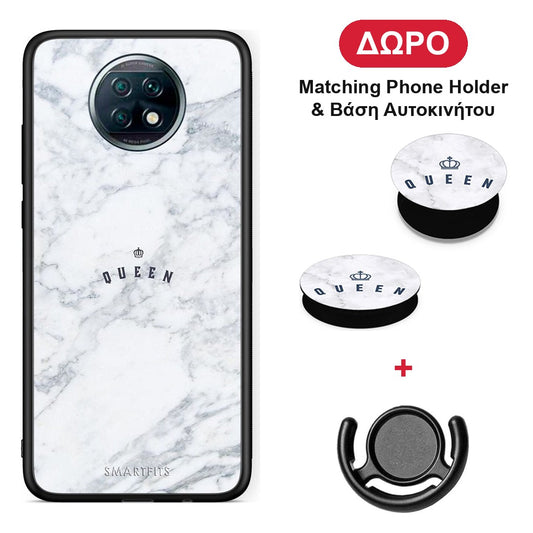 Marble Queen - Xiaomi Redmi Note 9T θήκη + Δώρο Phone Holder & Βάση Αυτοκινήτου