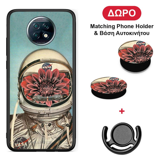 Nasa Bloom - Xiaomi Redmi Note 9T θήκη + Δώρο Phone Holder & Βάση Αυτοκινήτου