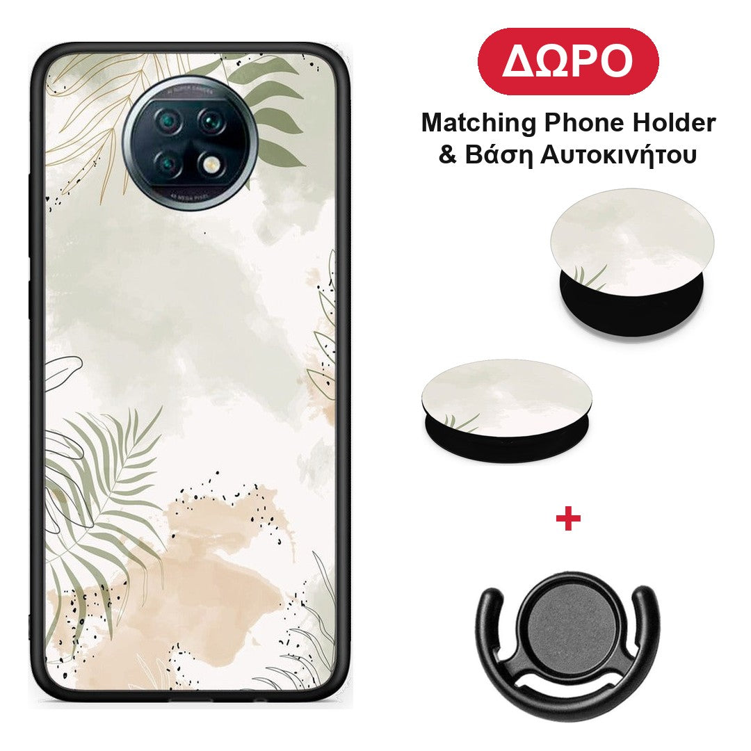 Nude Plants - Xiaomi Redmi Note 9T θήκη + Δώρο Phone Holder & Βάση Αυτοκινήτου
