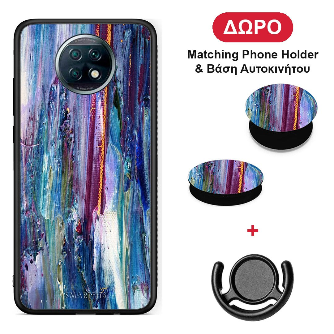 Paint Winter - Xiaomi Redmi Note 9T θήκη + Δώρο Phone Holder & Βάση Αυτοκινήτου