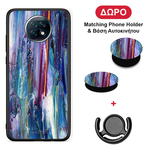 Paint Winter - Xiaomi Redmi Note 9T θήκη + Δώρο Phone Holder & Βάση Αυτοκινήτου