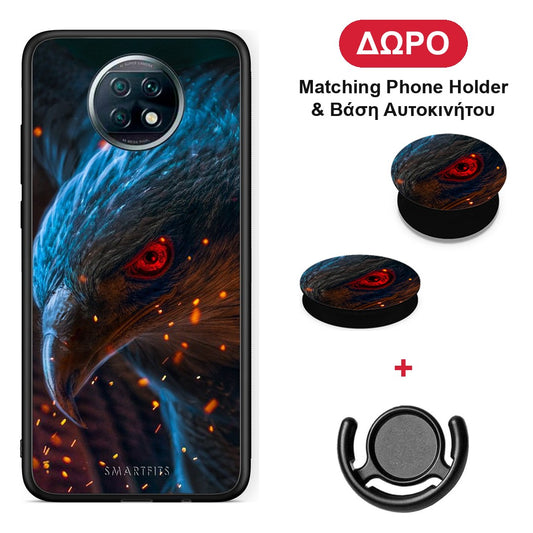 PopArt Eagle - Xiaomi Redmi Note 9T θήκη + Δώρο Phone Holder & Βάση Αυτοκινήτου