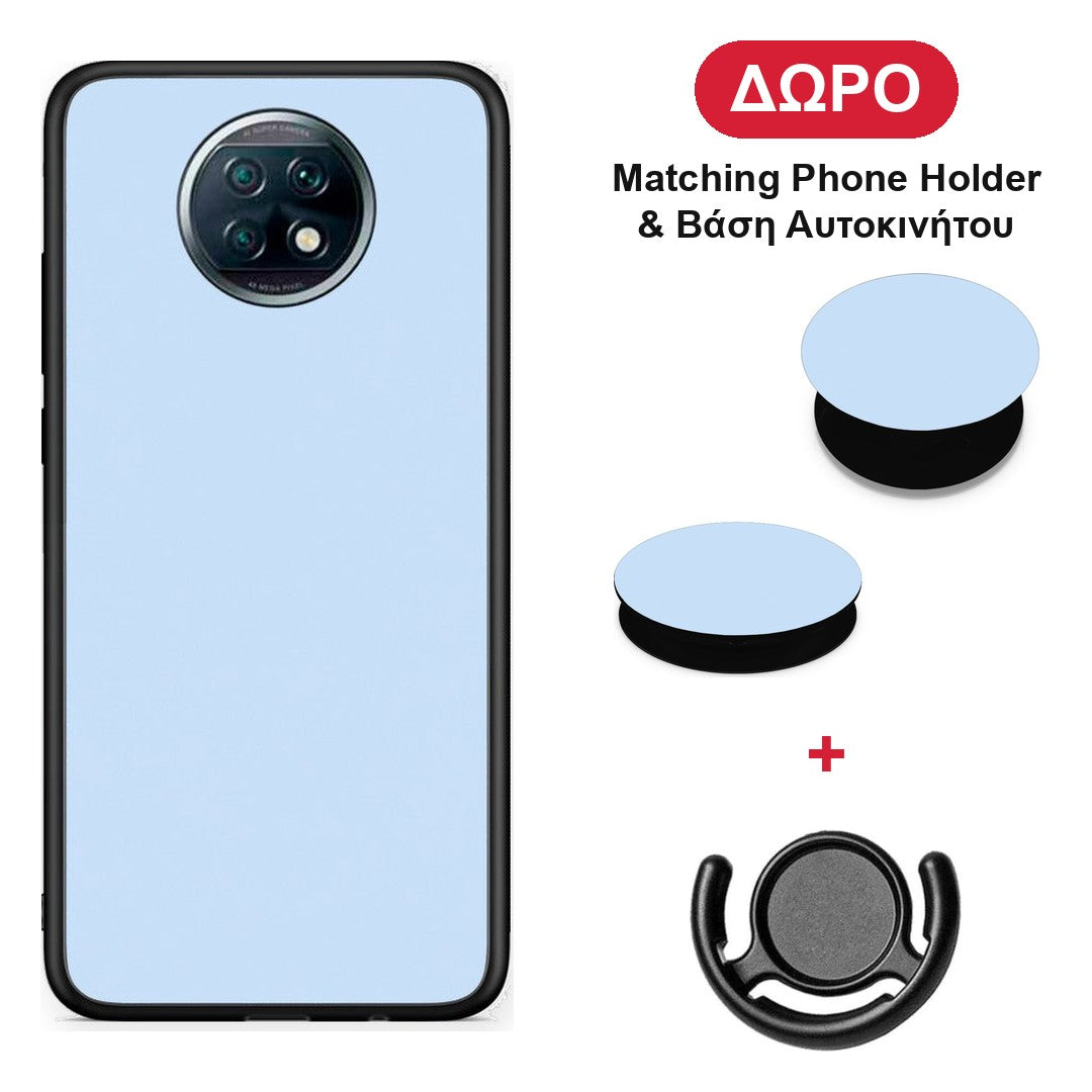 Powder Blue - Xiaomi Redmi Note 9T θήκη + Δώρο Phone Holder & Βάση Αυτοκινήτου