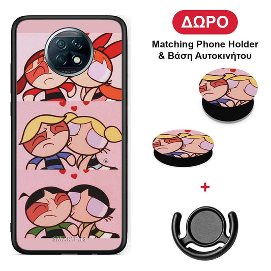 Puff Love - Xiaomi Redmi Note 9T θήκη + Δώρο Phone Holder & Βάση Αυτοκινήτου