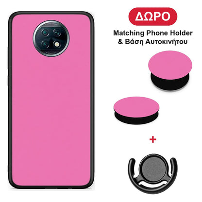 Rose Pink - Xiaomi Redmi Note 9T θήκη + Δώρο Phone Holder & Βάση Αυτοκινήτου