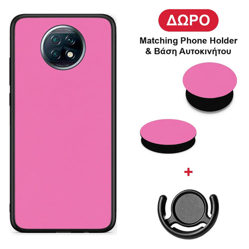 Rose Pink - Xiaomi Redmi Note 9T θήκη + Δώρο Phone Holder & Βάση Αυτοκινήτου
