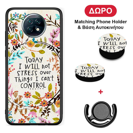 Stress Over - Xiaomi Redmi Note 9T θήκη + Δώρο Phone Holder & Βάση Αυτοκινήτου