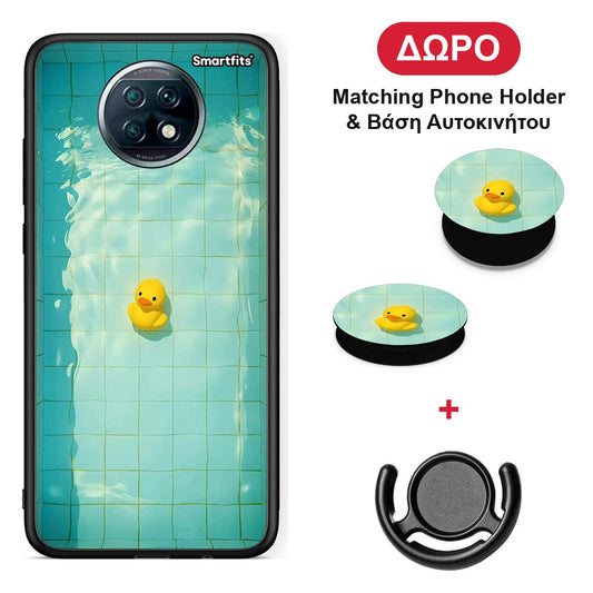 Yellow Duck - Xiaomi Redmi Note 9T θήκη + Δώρο Phone Holder & Βάση Αυτοκινήτου
