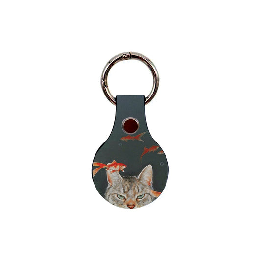 Cat Goldfish - AirTag Θήκη