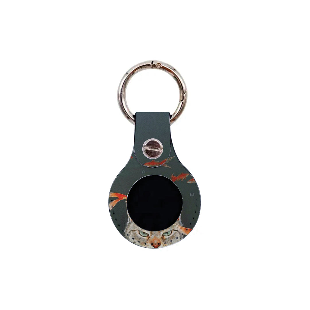 Cat Goldfish - AirTag Θήκη