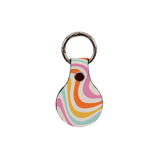 Colourful Waves - AirTag Θήκη