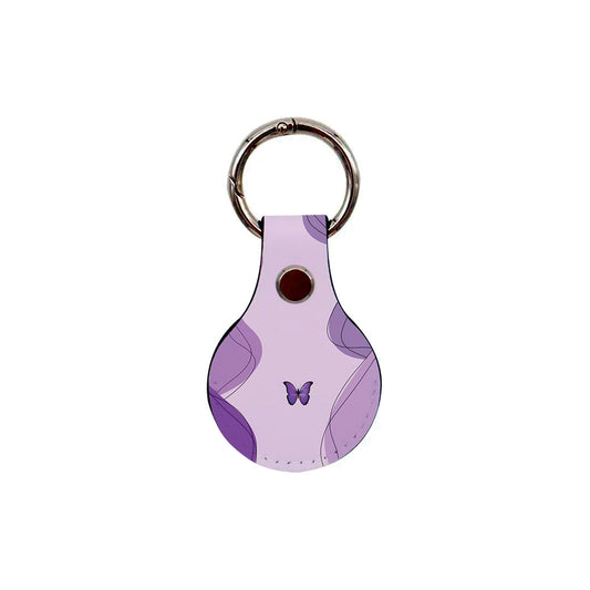 Purple Mariposa - AirTag Θήκη