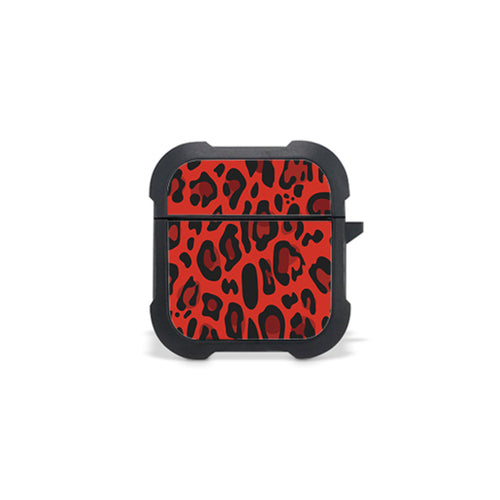 Animal Red Leopard - Airpods 1, 2 Θήκη