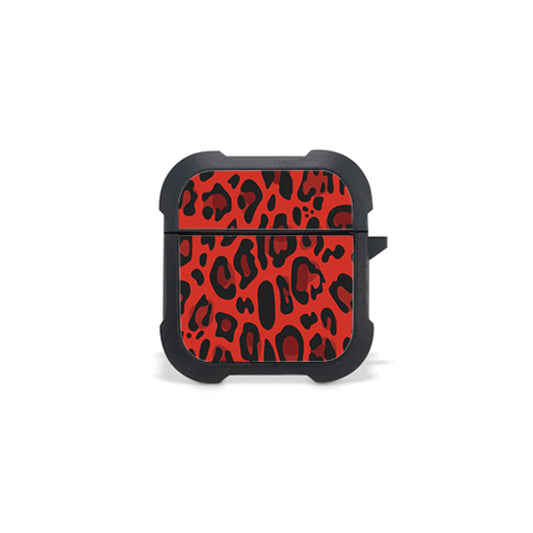 Animal Red Leopard - Airpods 1, 2 Θήκη