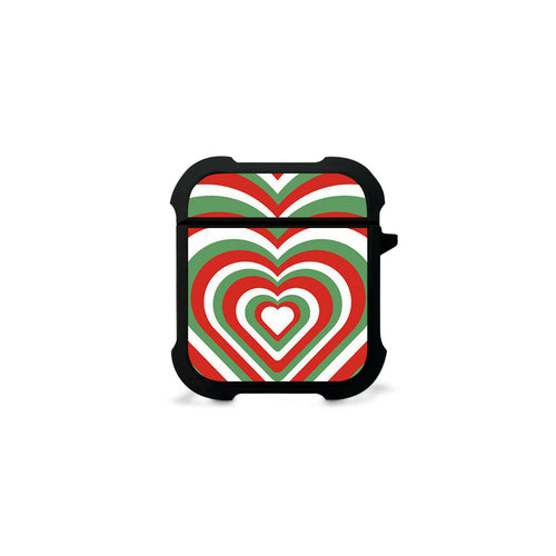 Christmas Hearts - Airpods 1, 2 Θήκη