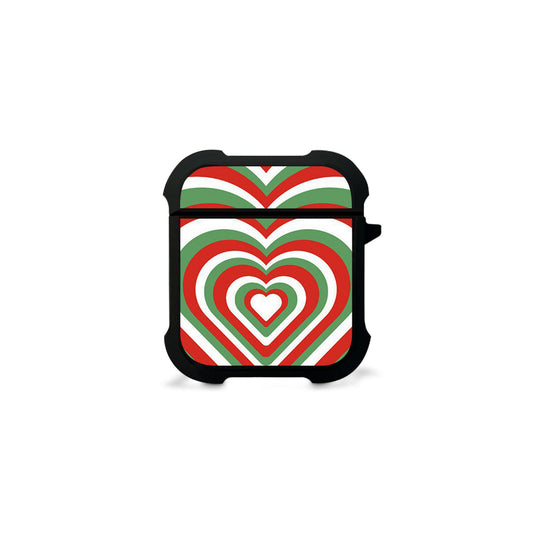 Christmas Hearts - Airpods 1, 2 Θήκη