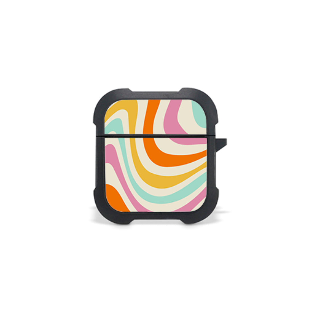 Colourful Waves - Airpods 1, 2 Θήκη