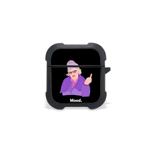 Grandma Mood Black - Airpods 1, 2 Θήκη